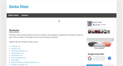 Desktop Screenshot of bankasitesi.com